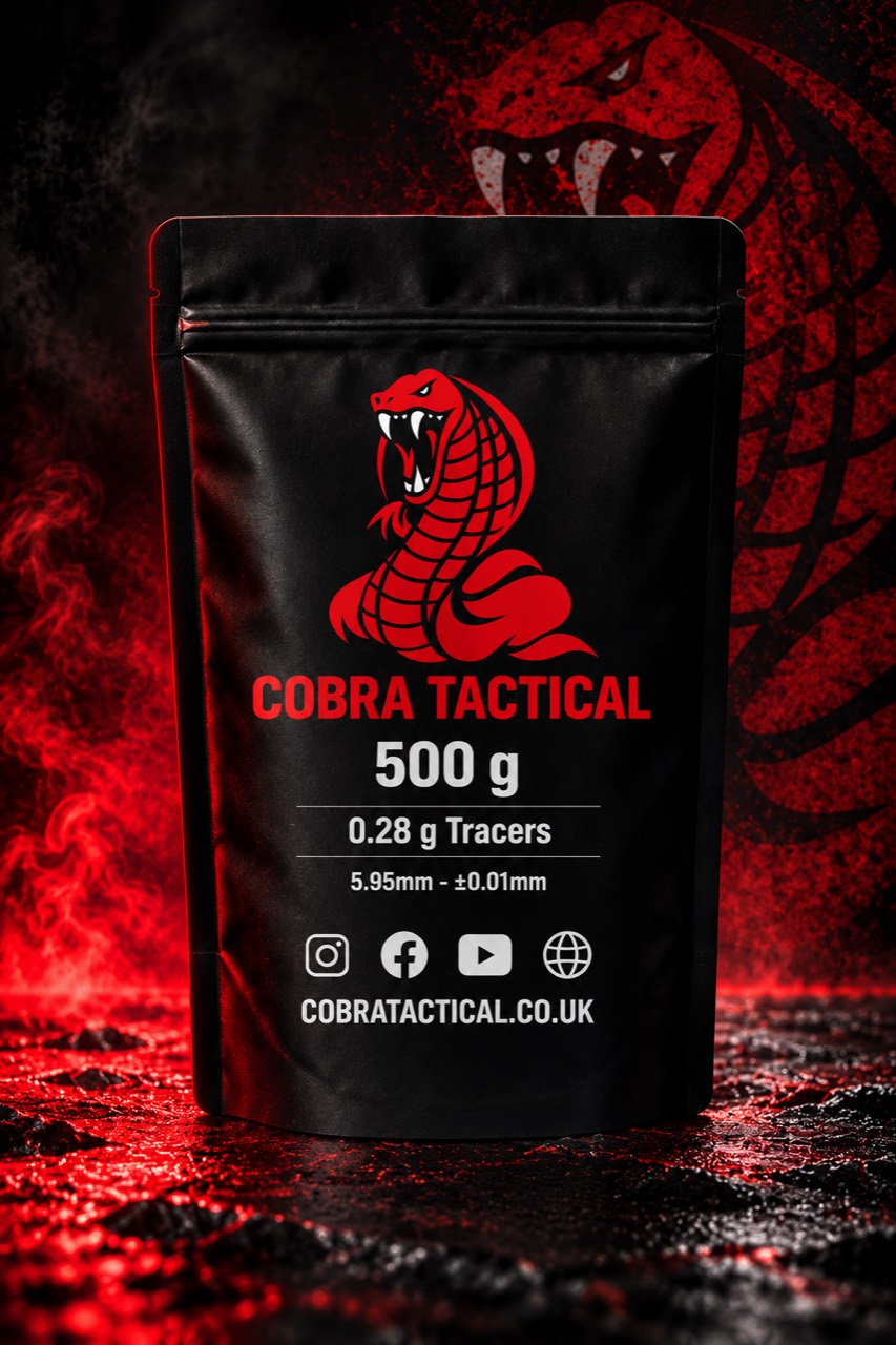 Cobra Tactical 0.28g Tracer BBs 500g product illustration